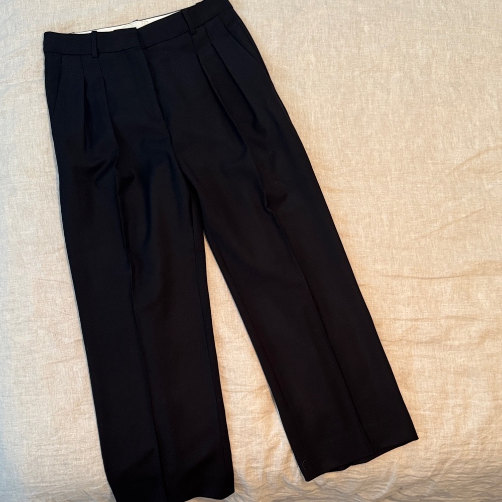 Loulou Studio Sbiru Women’s Black Dress Pants, S 27.5” inseam